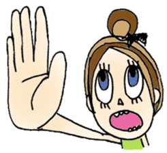 Ribbon girl Sumii 2 sticker #3663835