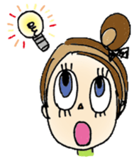 Ribbon girl Sumii 2 sticker #3663836