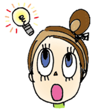 Ribbon girl Sumii 2 sticker #3663836