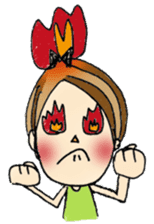 Ribbon girl Sumii 2 sticker #3663837