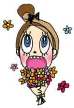 Ribbon girl Sumii 2 sticker #3663838