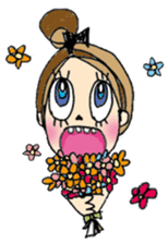 Ribbon girl Sumii 2 sticker #3663838