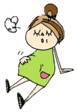 Ribbon girl Sumii 2 sticker #3663839