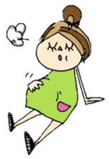 Ribbon girl Sumii 2 sticker #3663839