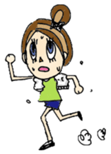 Ribbon girl Sumii 2 sticker #3663840