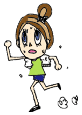 Ribbon girl Sumii 2 sticker #3663840