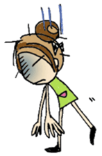 Ribbon girl Sumii 2 sticker #3663841