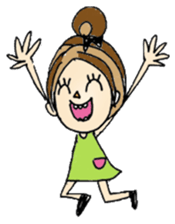 Ribbon girl Sumii 2 sticker #3663843