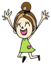 Ribbon girl Sumii 2 sticker #3663843