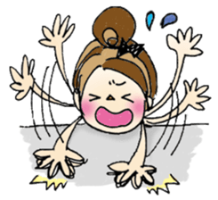 Ribbon girl Sumii 2 sticker #3663846