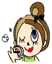Ribbon girl Sumii 2 sticker #3663848