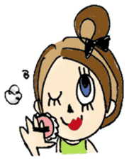 Ribbon girl Sumii 2 sticker #3663848