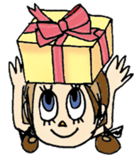 Ribbon girl Sumii 2 sticker #3663849