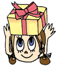 Ribbon girl Sumii 2 sticker #3663849