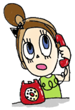 Ribbon girl Sumii 2 sticker #3663850