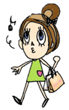 Ribbon girl Sumii 2 sticker #3663852