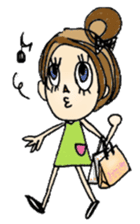 Ribbon girl Sumii 2 sticker #3663852