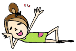 Ribbon girl Sumii 2 sticker #3663857