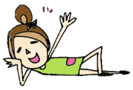 Ribbon girl Sumii 2 sticker #3663857