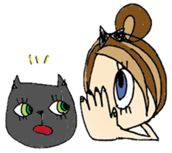 Ribbon girl Sumii 2 sticker #3663863