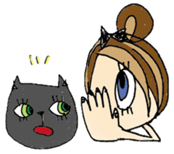 Ribbon girl Sumii 2 sticker #3663863