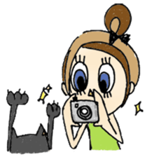 Ribbon girl Sumii 2 sticker #3663864