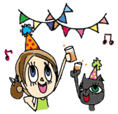 Ribbon girl Sumii 2 sticker #3663865