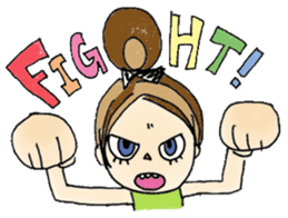 Ribbon girl Sumii 2 sticker #3663870