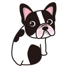 Dog de Sticker sticker #3664332