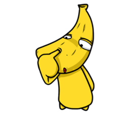 KiMoChi is a banana sticker #3664351