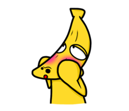 KiMoChi is a banana sticker #3664355