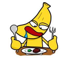 KiMoChi is a banana sticker #3664359