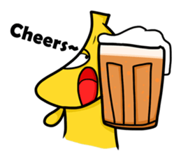 KiMoChi is a banana sticker #3664360