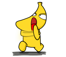 KiMoChi is a banana sticker #3664364