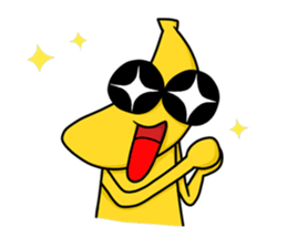 KiMoChi is a banana sticker #3664365