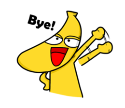 KiMoChi is a banana sticker #3664367