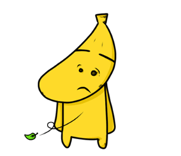 KiMoChi is a banana sticker #3664369