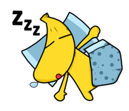 KiMoChi is a banana sticker #3664370