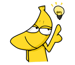 KiMoChi is a banana sticker #3664372