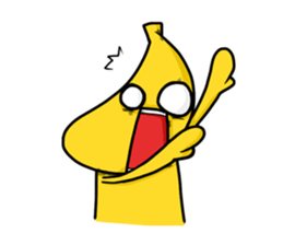KiMoChi is a banana sticker #3664374
