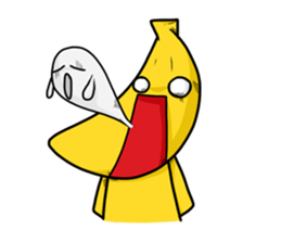 KiMoChi is a banana sticker #3664376