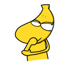 KiMoChi is a banana sticker #3664380