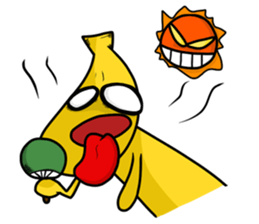 KiMoChi is a banana sticker #3664382