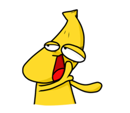 KiMoChi is a banana sticker #3664383