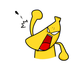 KiMoChi is a banana sticker #3664385