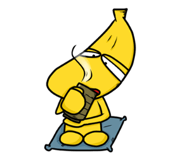KiMoChi is a banana sticker #3664386