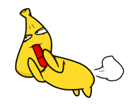 KiMoChi is a banana sticker #3664388