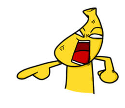 KiMoChi is a banana sticker #3664389