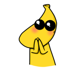 KiMoChi is a banana sticker #3664390