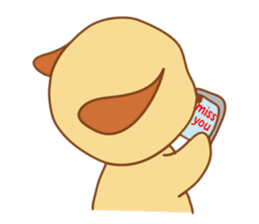 Foon is a sleepy golden retriever sticker #3664486